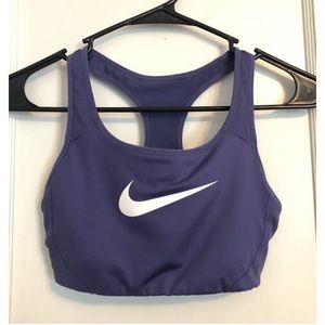 NIKE purple sports bra
